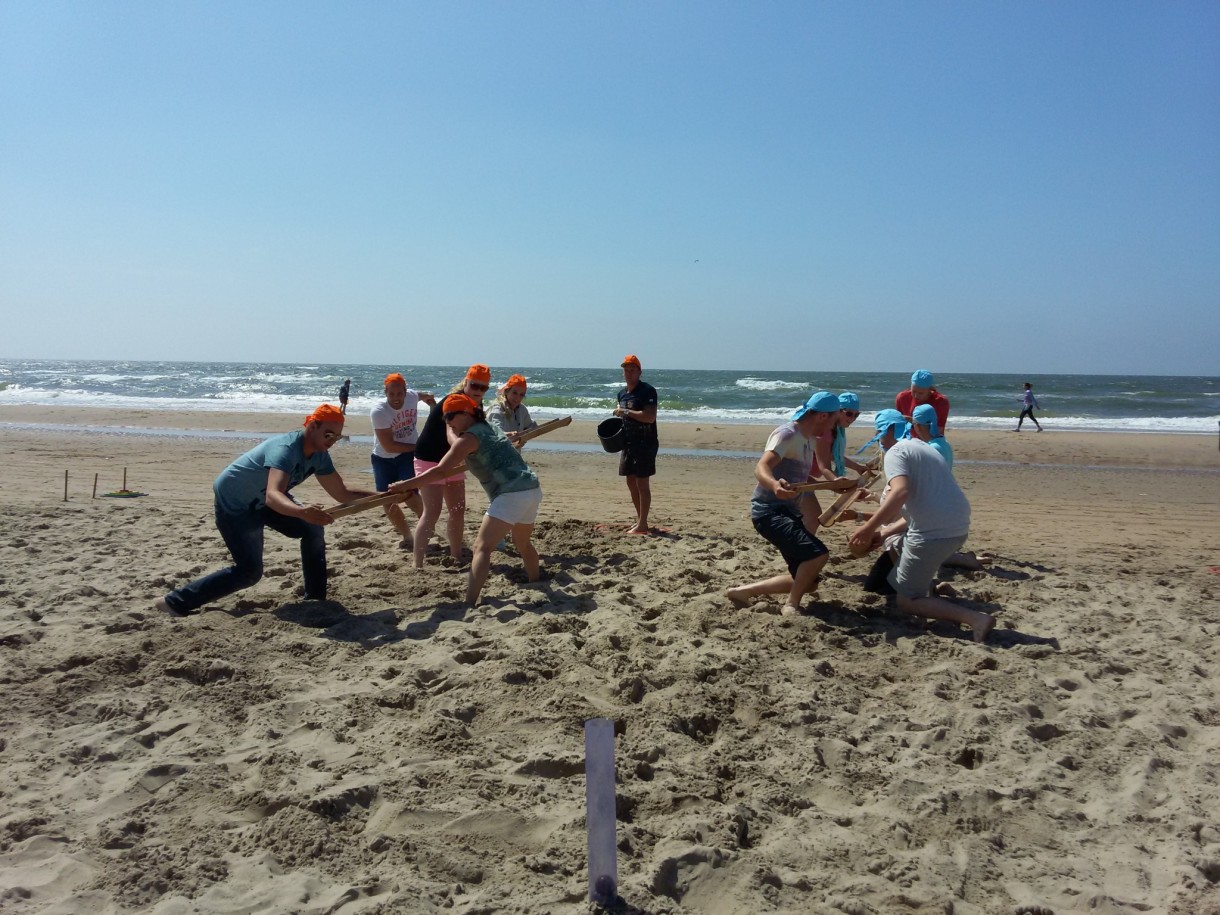 Samenwerken bij Expeditie Robinson